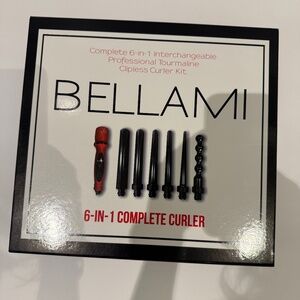 Bellami 6 Piece Curling Iron NEW